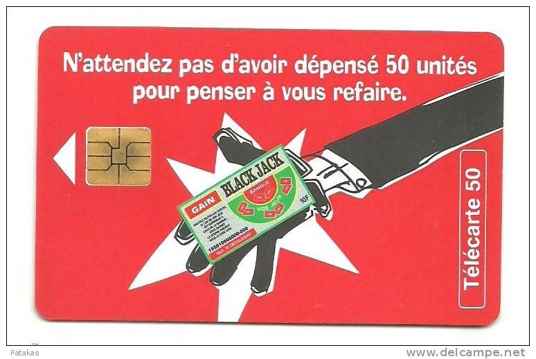 Télécarte 50 Black Jack - 1995