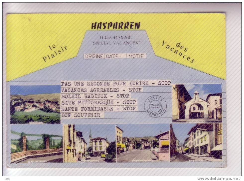 64 HASPARREN Lot De 2 Cartes Postales - Hasparren