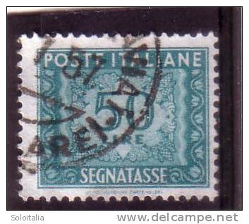 1956/61 (118/l) Segnatasse Stelle II Tipo Lire 50 Vedi Messaggio Del Venditore - Postage Due