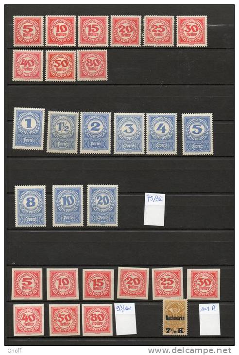 (A0011) Autriche Taxe 47/154 * - Postage Due