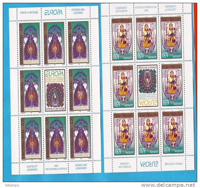 1997 X  69-70  BOSNIA ERZEGOVINA EUROPA 1997 REPUBLIKA SRPSKA MNH - 1997