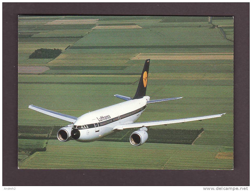 AVIONS - AVIATION - AIRPLANES - LUFTHANSA AIRBUS A310 - 1946-....: Moderne