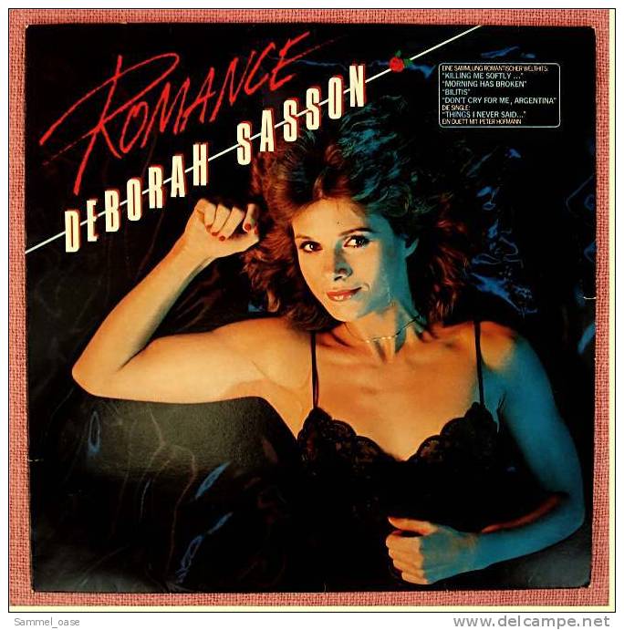 LP  Deborah Sasson - Romance  -  Von CBS  - 26196  - Von Ca. 1984 - Sonstige - Englische Musik