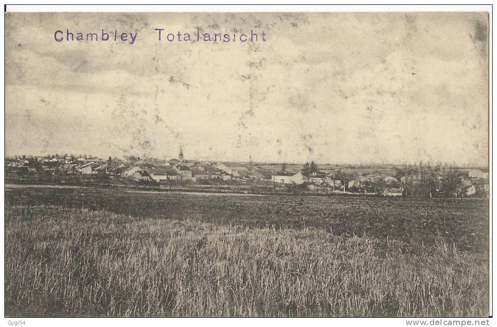 Cpa Chambley Totalansicht - Chambley Bussieres