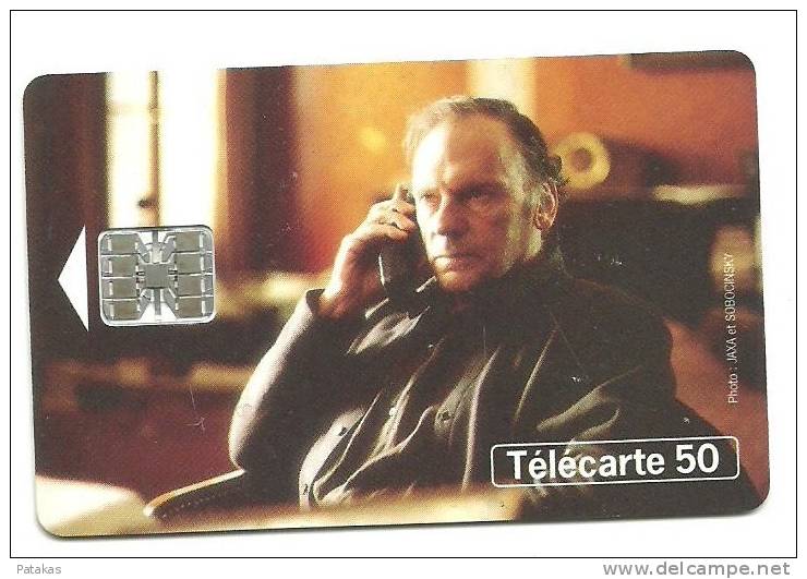 Télécarte 50 Téléphone Et Cinéma Jean-louis Trintignant Dans Trois Couleurs Rouge - 1995