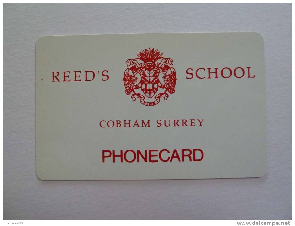 UK - Great Britain - Mint - Cambridge Telephones - Reeds School - 20 Units - Other & Unclassified