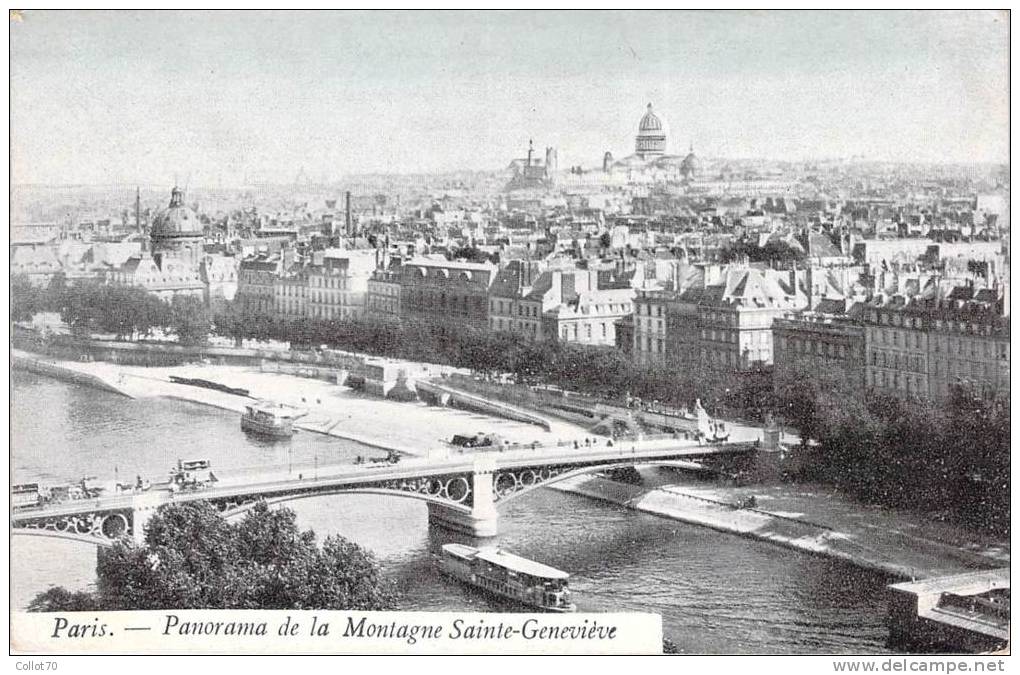 PARIS. Panorama De La Montagne Sainte Geneviève. - Autres & Non Classés