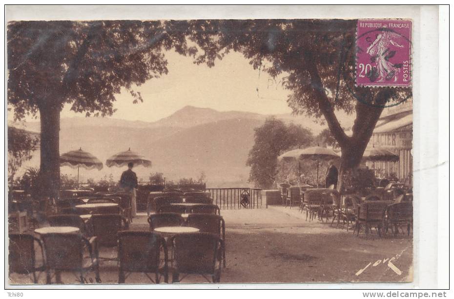 SAINT GAUDENS - La Terrasse Vue De La Place Nationale (animée ) - Saint Gaudens