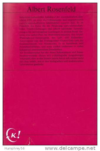1970 - Albert ROSENFELD - Die Zweite Schöpfung (The Second Creation) - Medizin & Gesundheit