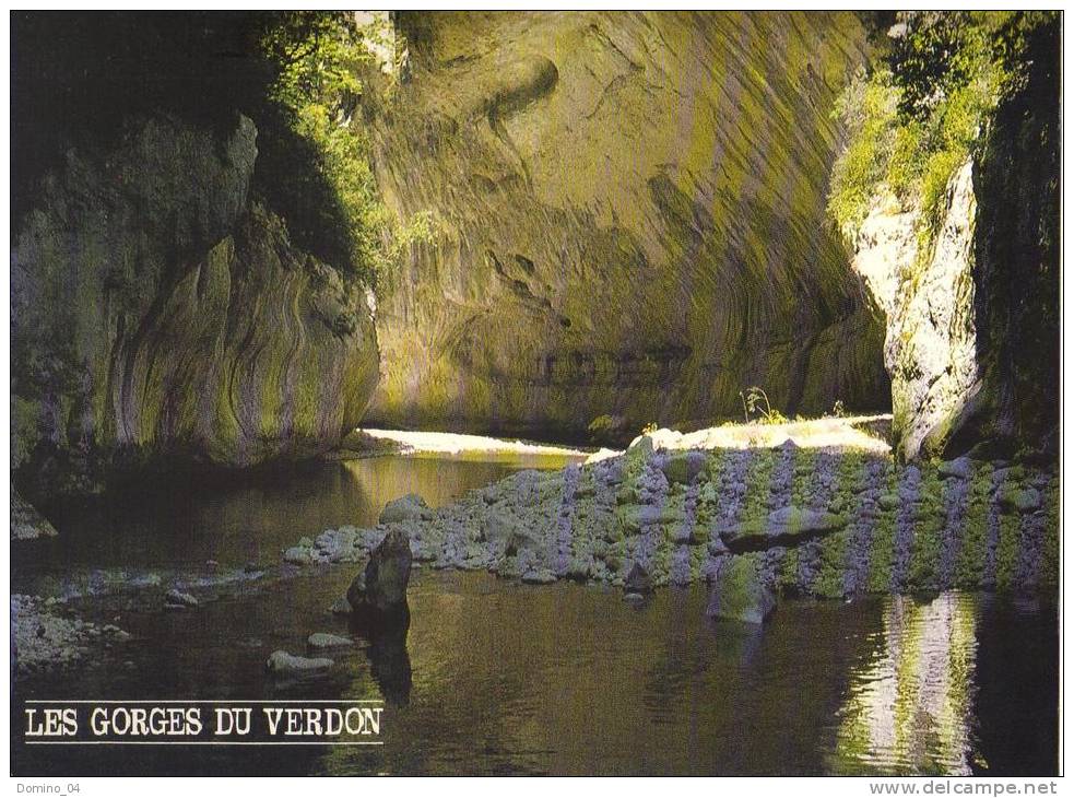 Photo Des GORGES Du VERDON -Alpes De Haute Provence (04)(éditions Photoguy) - Autres & Non Classés