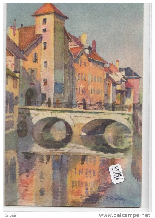 CPA-22296-74 - Annecy - Belle Illustration  F. Portier N°296/1-Envoi Gratuit - Annecy