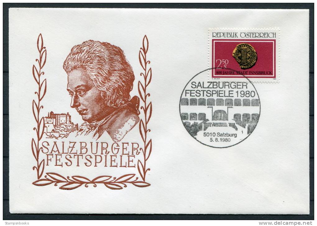 1980 Austria Salzburg Music Festival Covers (3) - Music