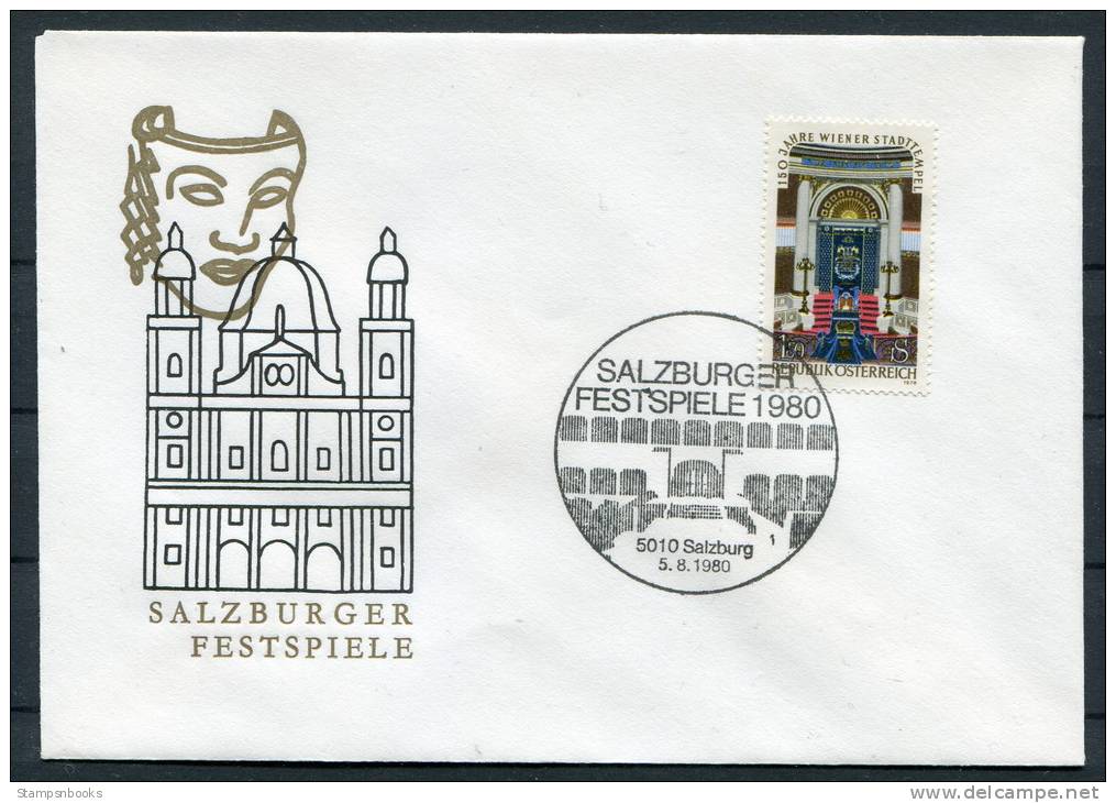 1980 Austria Salzburg Music Festival Covers (3) - Music