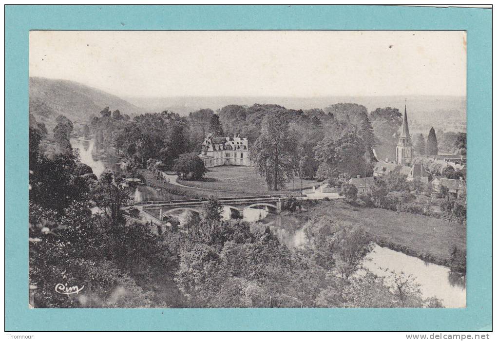 27  -  ACQUIGNY  -  Le Château Et Vallée D' Eure  -  BELLE CARTE  - - Acquigny