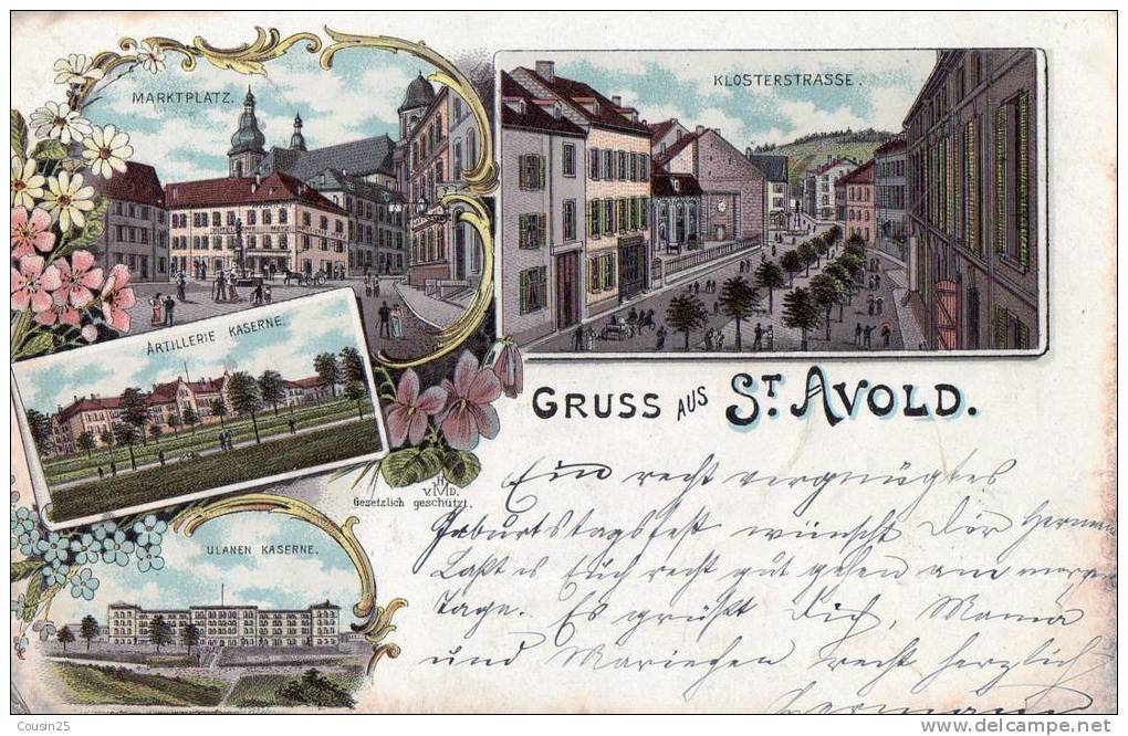 57 GRUSS AUS ST AVOLD - Saint-Avold