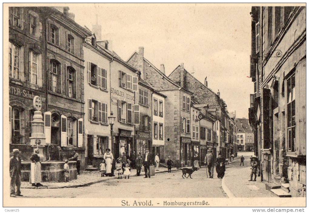 57 ST AVOLD - Homburgerstrasse - Saint-Avold