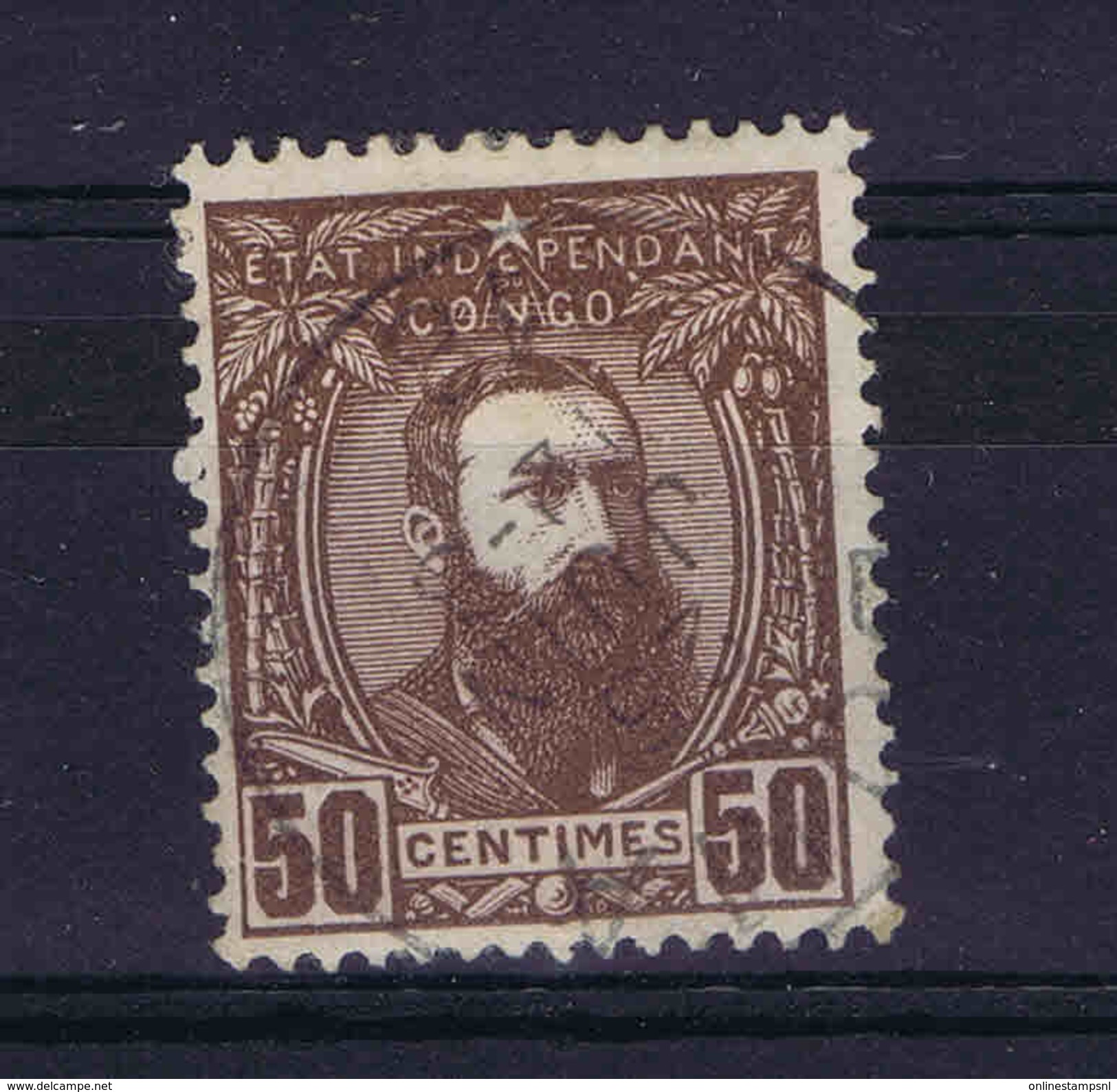 Belgium Congo 1887 OBP Nr 9, V 130 Euro - 1884-1894