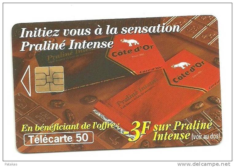 Télécarte 50 Praliné Cote D'or - 1995