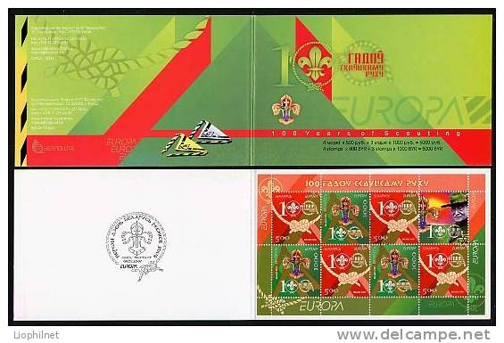 BIELORUSSIE BELARUS 2007, EUROPA SCOUTS, 1 Carnet, Neuf / Mint. R2182 - 2007