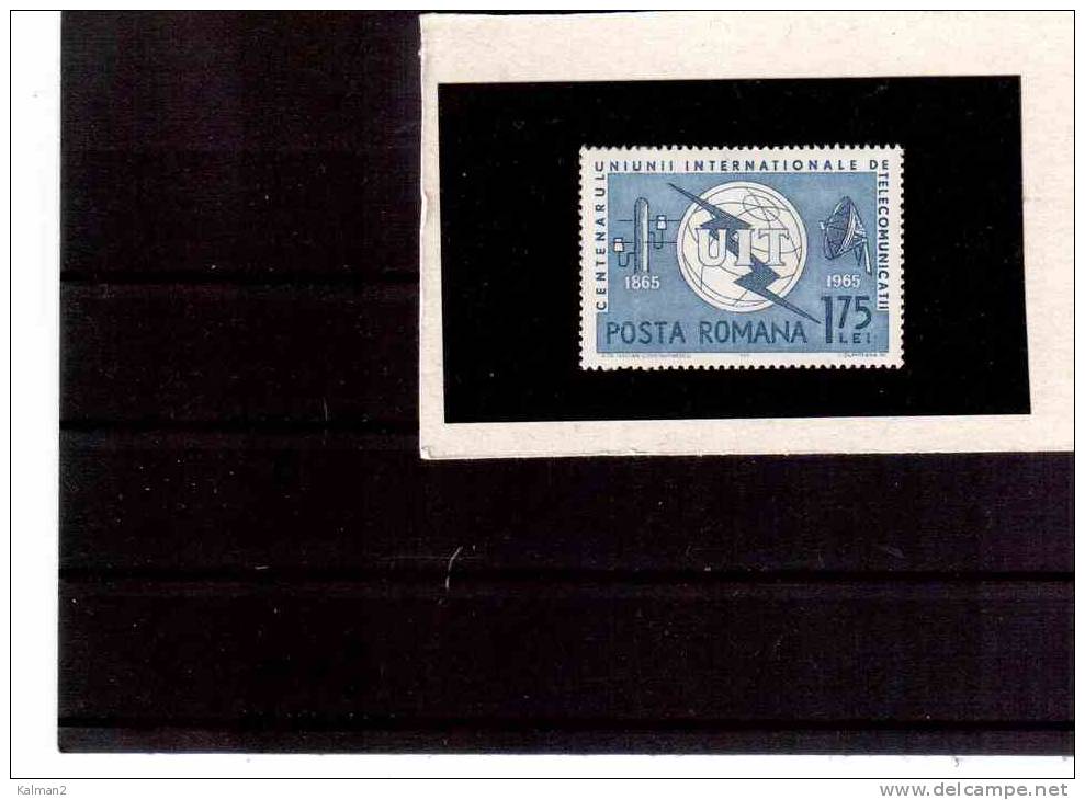 XX3450    -    "  U.I.T. "   ROMANIA    -      MINT** NH   -    CAT.   Y. &amp; T. Nr.   2125 - Unused Stamps