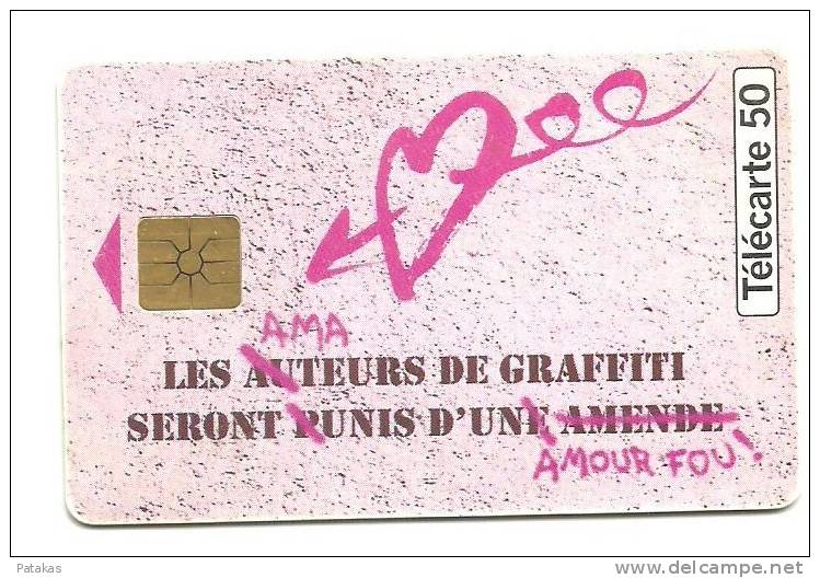 Télécarte 50 Parfum GRAFFITI - 1995