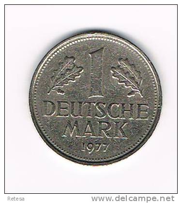 DUITSLAND 1 MARK 1977 F - 1 Mark