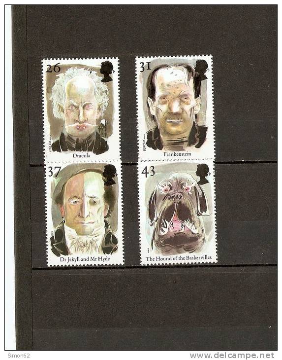 GRANDE BRETAGNE N 1957/60   NEUF XX - Unused Stamps