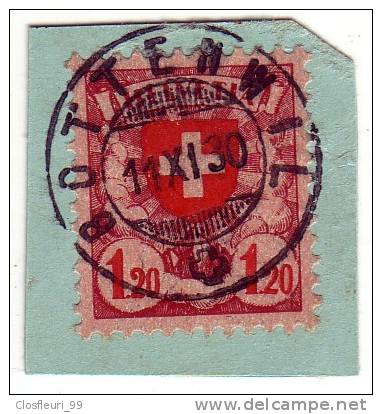 Vollstempel, Runder  Stempel Aus Bottenwil / 11.XI.1930 Auf Nr 164 - Used Stamps