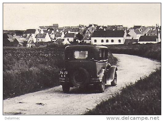 CPSM Photo Ile De Groix 56 Morbihan Vieux Tacot édit J. Nozaisn°81 Non écrite - Groix