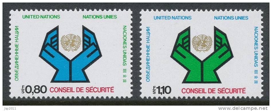 UN Geneva 1977 Michel # 66-67 MNH - Unused Stamps