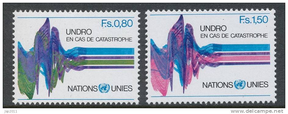 UN Geneva 1979 Michel # 81-82 MNH - Unused Stamps