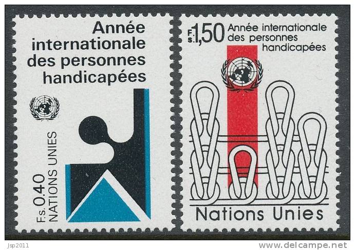 UN Geneva 1981 Michel # 97-98 MNH - Neufs