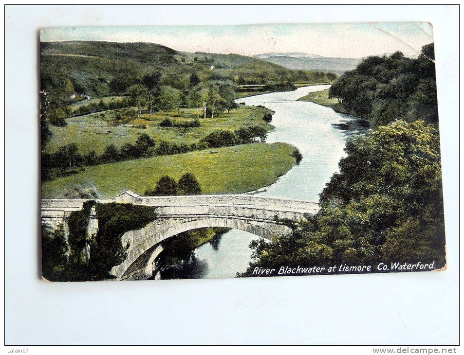 Carte Postale Ancienne : WATERFORD River Black Water - Waterford