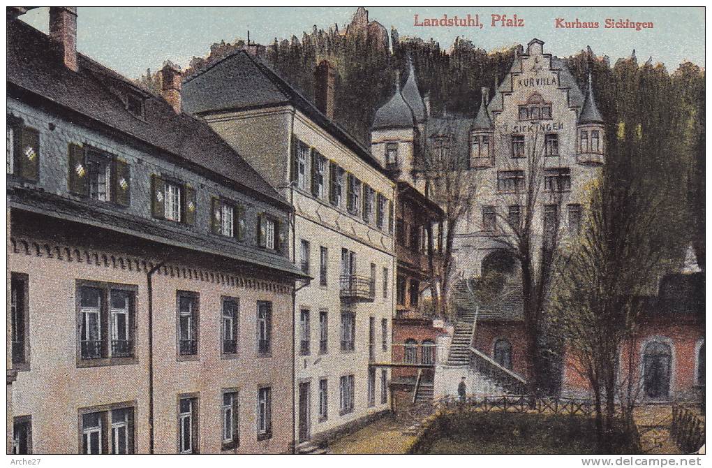 CPA - LANDSTUHL -  Pfalz - Kurhaus Sickingen - Landstuhl
