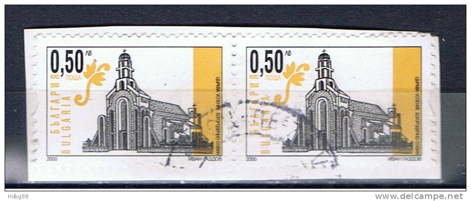 BG Bulgarien 2000 Mi 4480CS (Paar) - Used Stamps