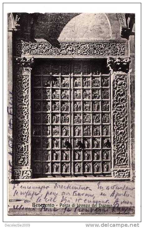 BR37146 Benevento Porta Di Bronzo Del Duomo     2 Scans - Benevento