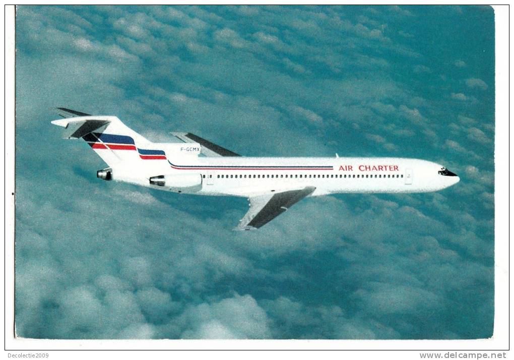 B71536 Air Charter Boeing727-228   Avion  Airplane     2 Scans - 1946-....: Era Moderna