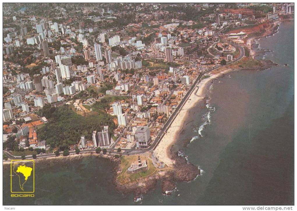 Brazil - Salvador BA - Vista Aérea Do Farol Da Barra - Aerial View Of Barra´s Lighthouse - Salvador De Bahia