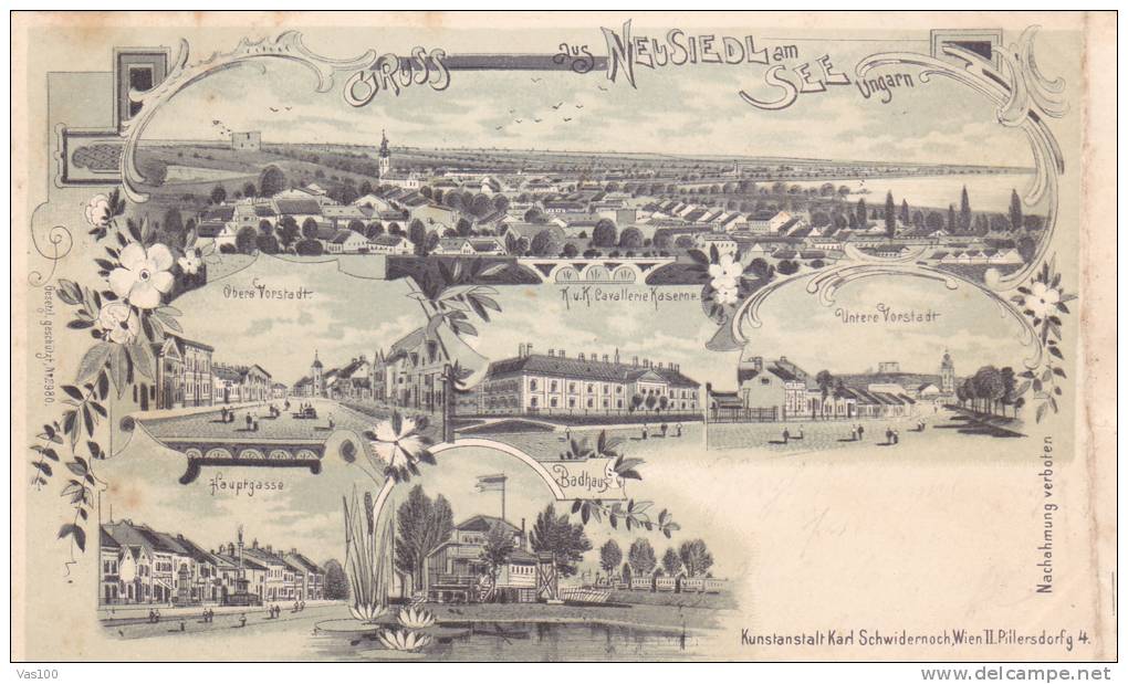 MEUSIEDL AM SEE UNGARN  1899 - Sonstige & Ohne Zuordnung