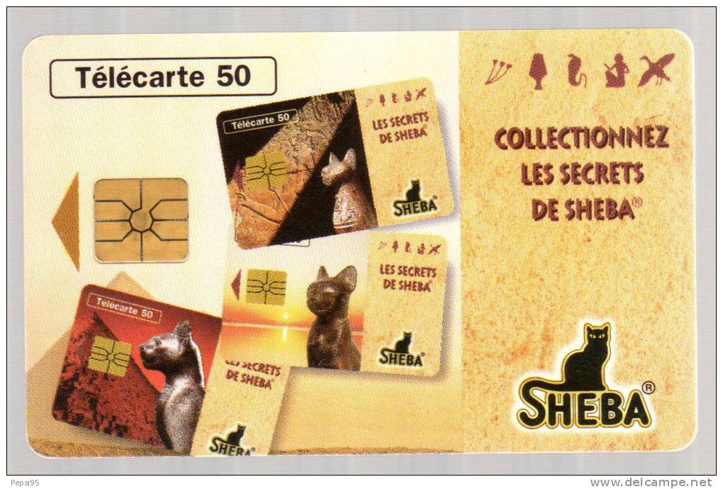 635 F635 - 03/1996 - TELECARTE 50 - SHEBA - N° B63149019 624367937 - 1996