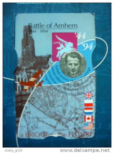 NETHERLANDS - CRE007-01 To 4, Battle Of Arnhem, Army, 2nd W.W., 5.000ex, 1/94, Mint In Folder - Non Classés