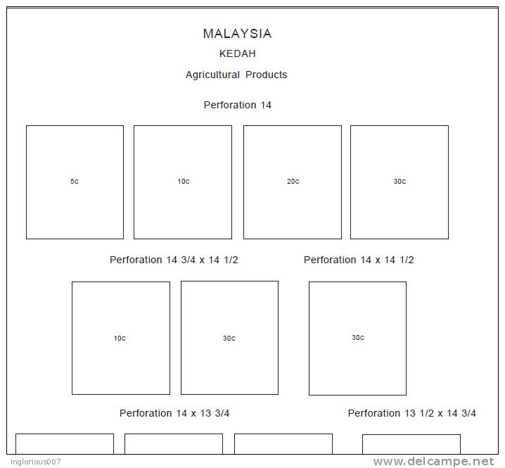 MALAYSIA STAMP ALBUM PAGES 1963-2011 (311 pages)