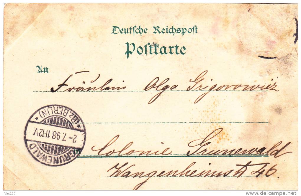 KONISBERG 1898 - Ostpreussen