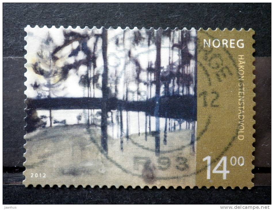 Norway - 2012 - Mi.nr.1773 - Used - Norwegian Art: Sculpture And Painting - By Håkon Stenstadvold - Self-adhesive - Used Stamps