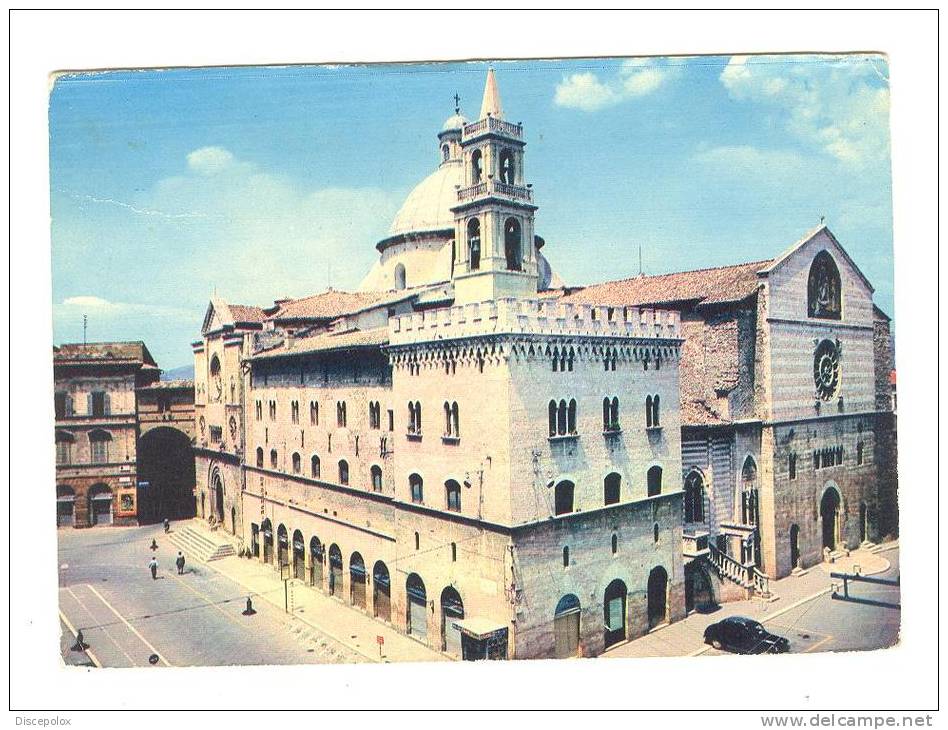 G160 Foligno (Perugia) - Piazza Della Repubblica / Viaggiata 1964 - Foligno