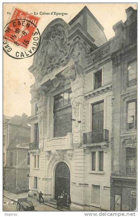 CAEN      CAISSE D EPARGNE - Bancos