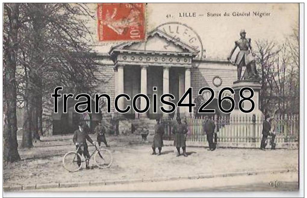 Lille -statue Du General Negrier - Lille