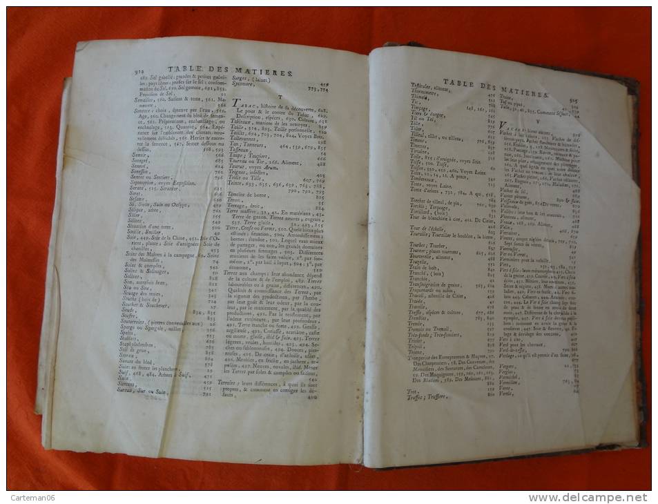 2 Tomes - La nouvelle maison rustique par le Sieur LIGER - Tome 2 de 1736 4 ème édition, Tome 1 de 1775 dixième édition