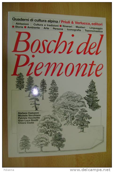 PEX/3 BOSCHI DEL PIEMONTE Priuli & Verlucca 1997/ALBERI/PIANTE/BOTANICA - Jardinería