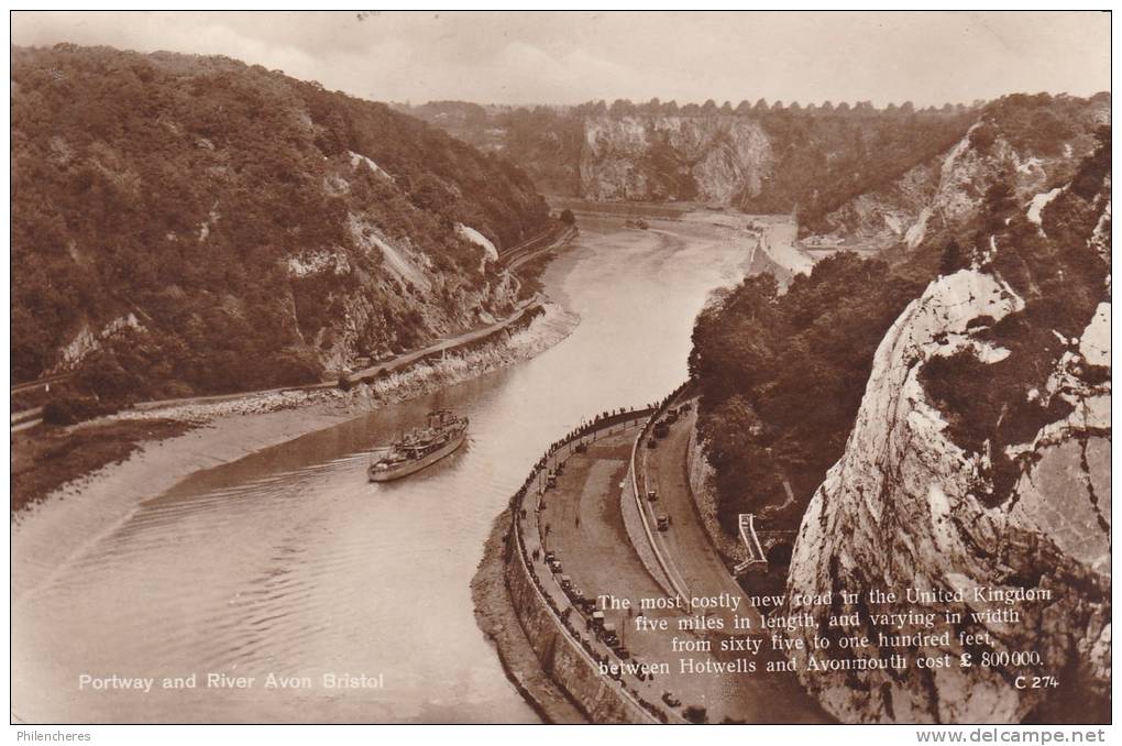 CPA - (Royaume-Uni) Bristol - Portway And River Avon - Bristol